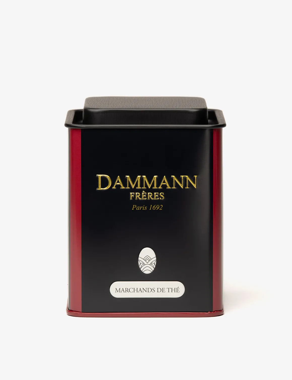 Boîte vide Dammann Marchands de thé - 100g<DAMMANN Frères Best