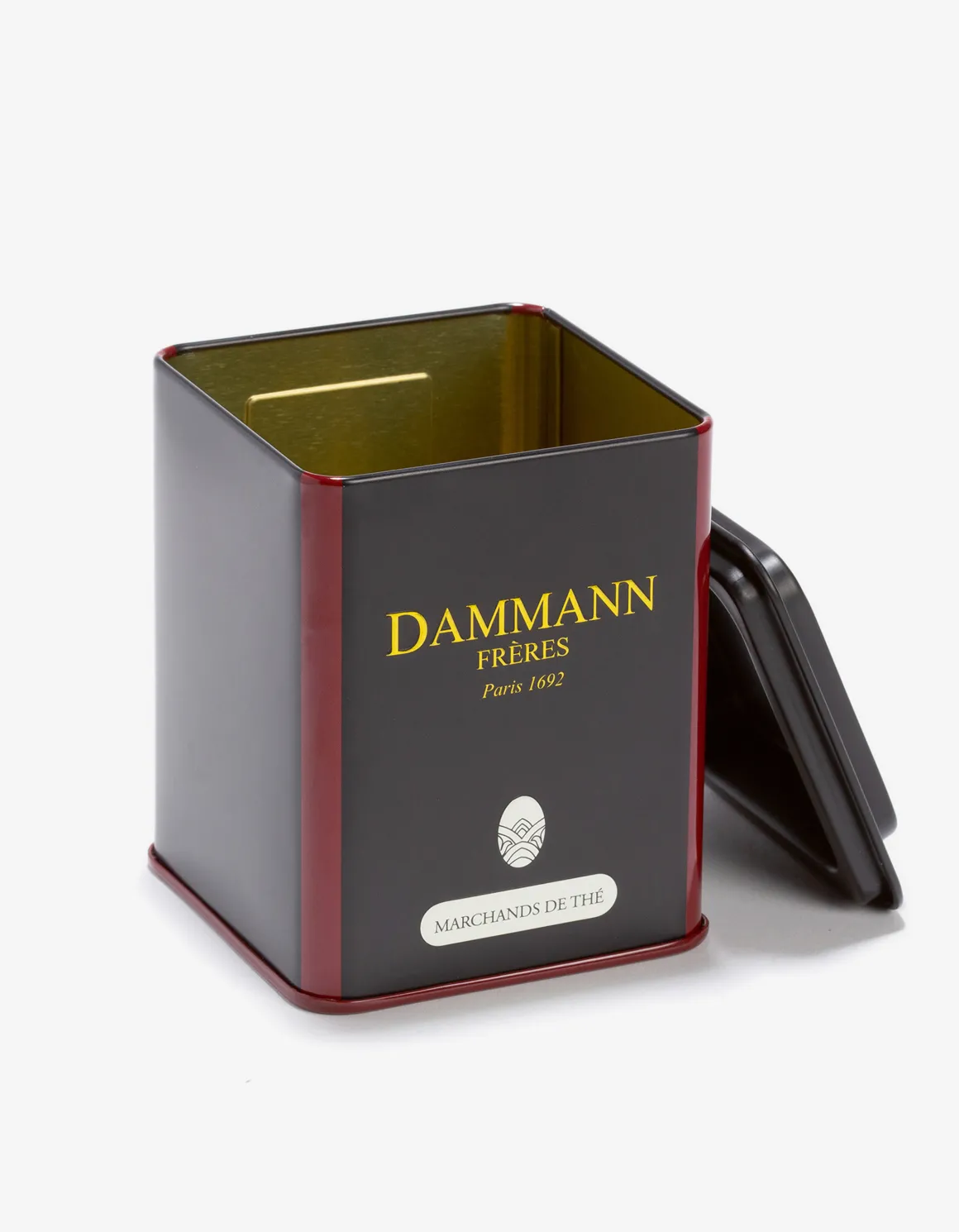 Boîte vide Dammann Marchands de thé - 100g<DAMMANN Frères Best