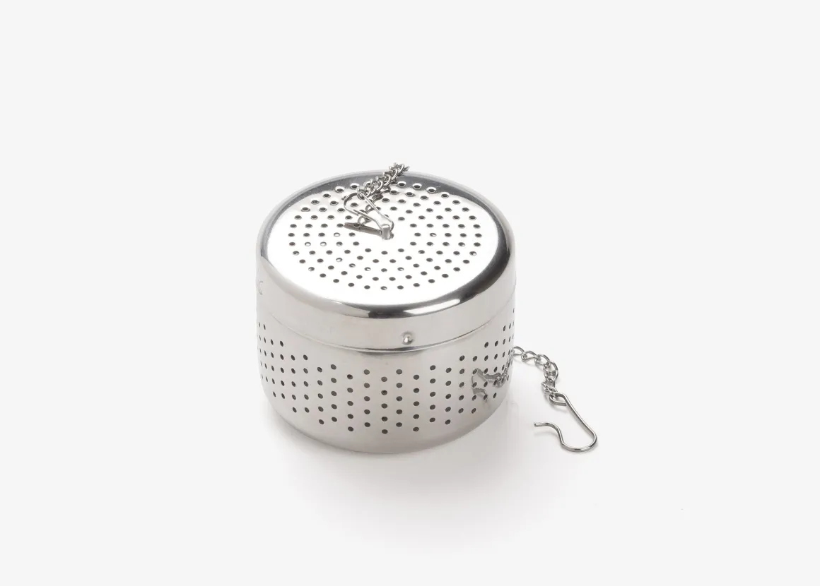 Boule à thé cylindrique inox<DAMMANN Frères Online