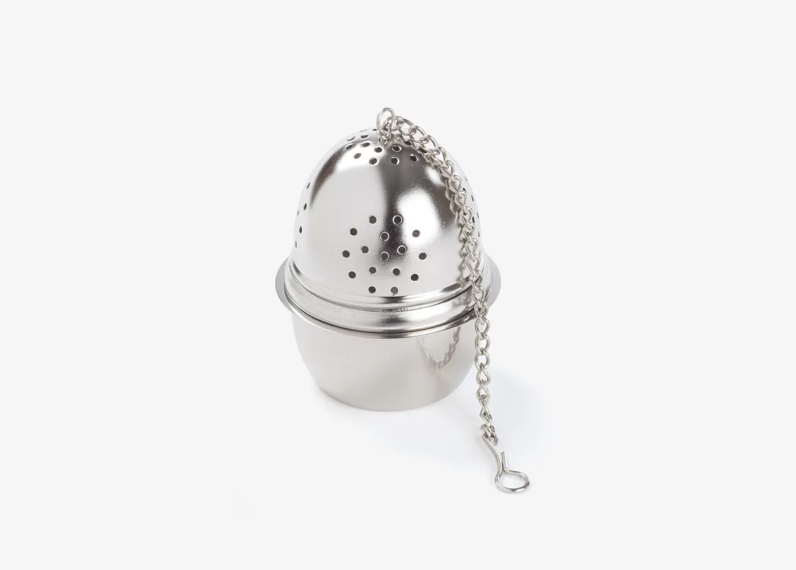 Boule à thé ovale , inox<DAMMANN Frères Clearance