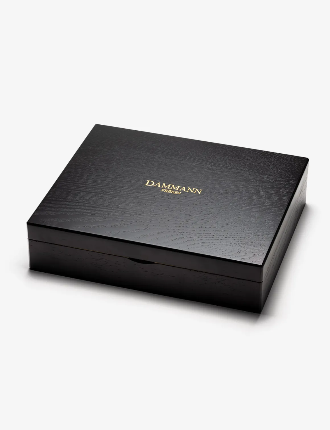 Coffret bois noir vide<DAMMANN Frères Sale