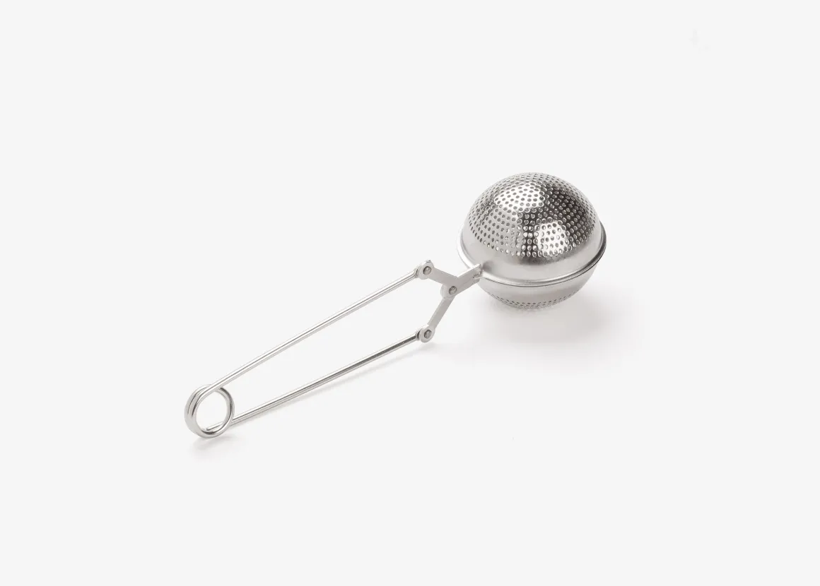 Cuillère à thé ronde inox perforé - DIAM. 5 cm<DAMMANN Frères New