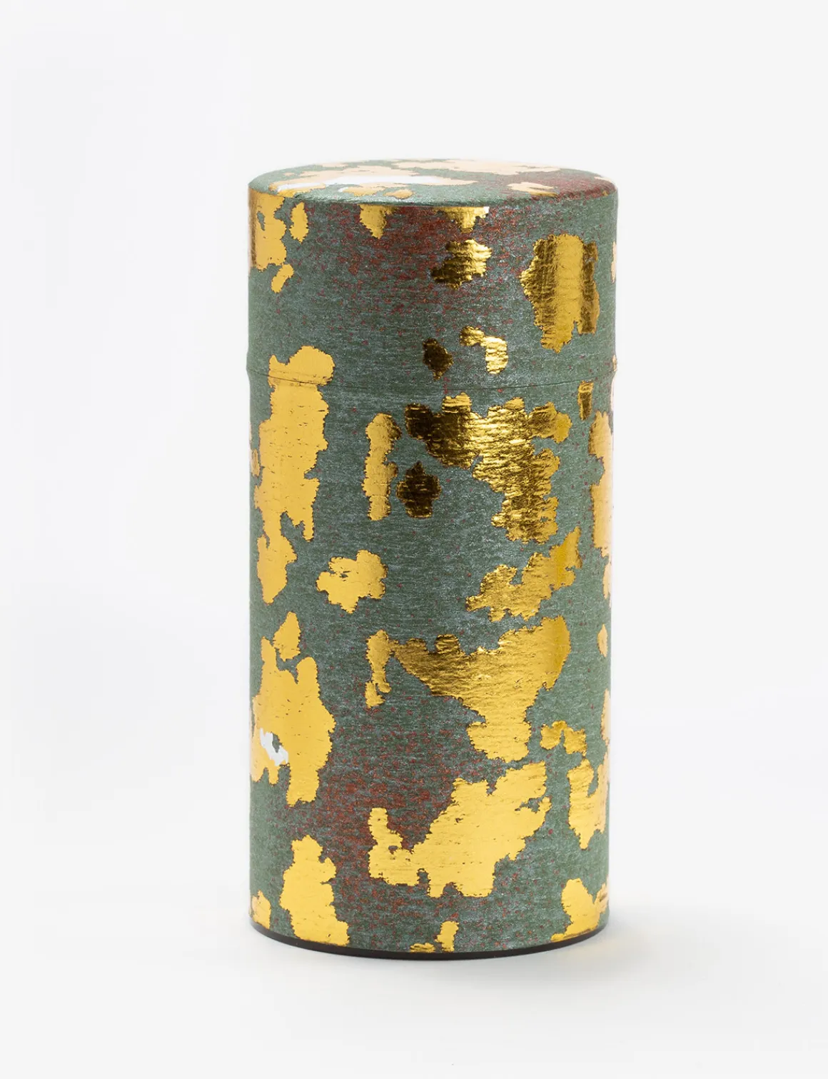 PEPITESU - Boîte à thé papier washi vert et or 150g<DAMMANN Frères Hot