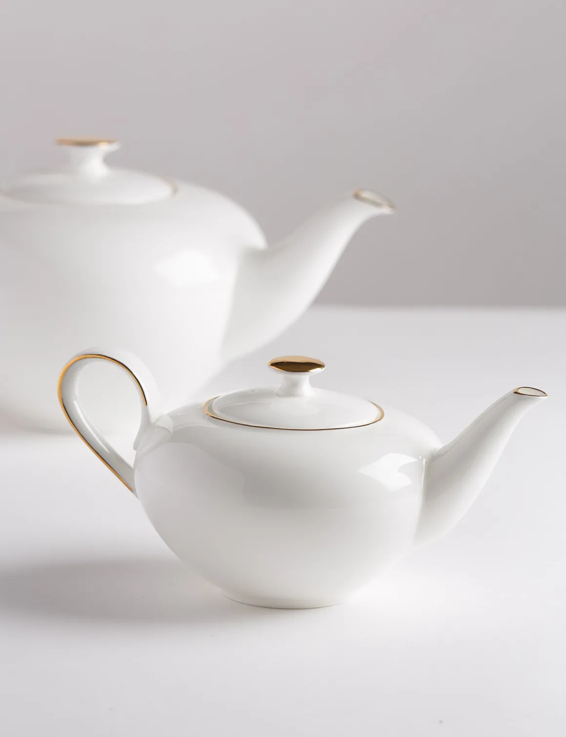 Théière porcelaine - Concorde - 0,4L - Liseré or<DAMMANN Frères Flash Sale