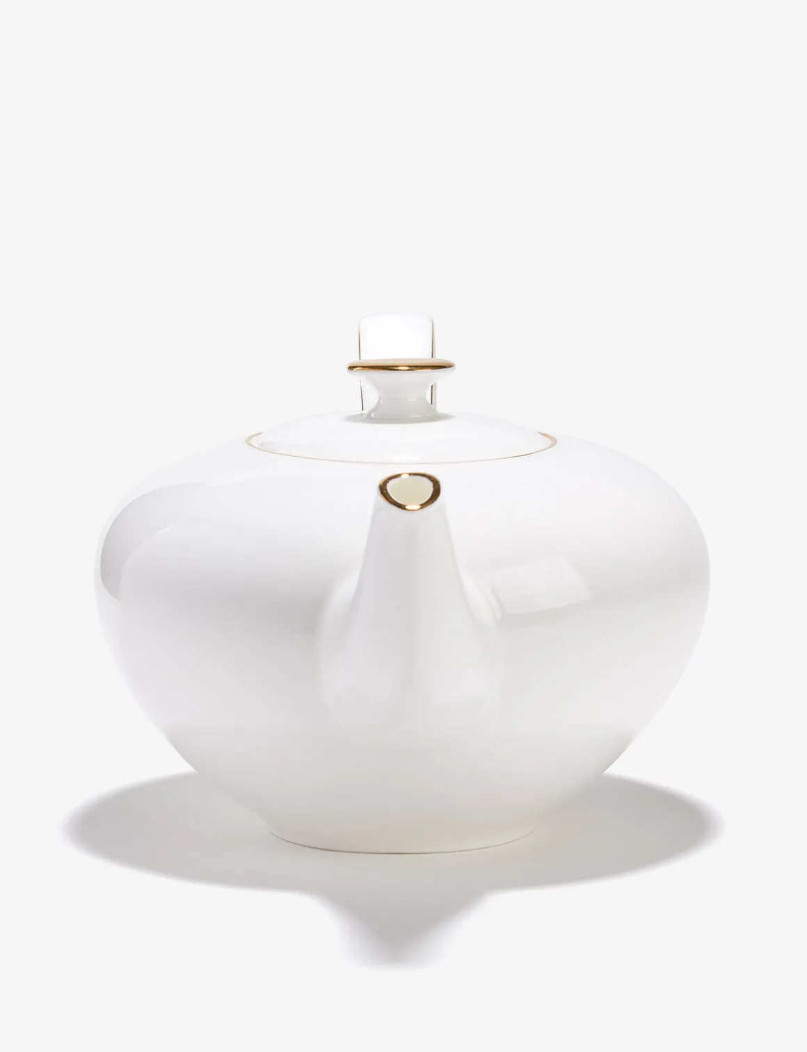 Théière porcelaine - Concorde - 1L - Liseré or<DAMMANN Frères Fashion